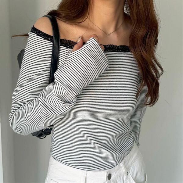 GeeRA（ジーラ）の「オフショルカットソー（カットソー）」｜詳細画像