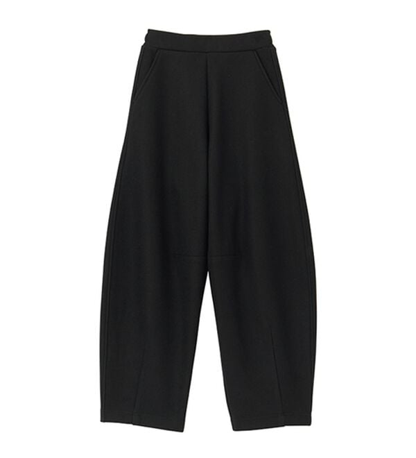 RANAN（ラナン）の「フェイクウールバレルレッグカーブパンツ（フルレングスパンツ）」｜詳細画像