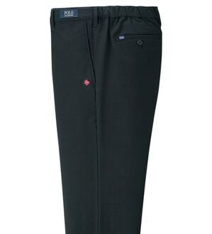 「＜ポロ・ビーシーエス＞防風スマートパンツ（メンズフルレングスパンツ）」｜ブラック