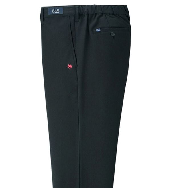 「＜ポロ・ビーシーエス＞防風スマートパンツ（メンズフルレングスパンツ）」｜ブラック