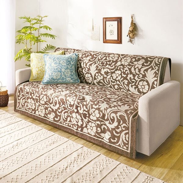 「イタリア製ジャカード織センターカバー「ヴェローナ」（ソファーカバー）」｜詳細画像