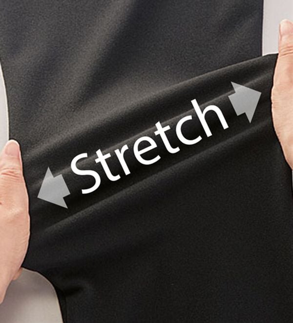 BELLUNA（ベルーナ）の「【セットアップ対応】色褪せにくい黒！ストレートパンツ（フルレングスパンツ）」｜詳細画像