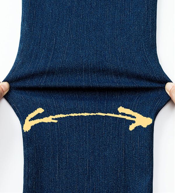 ルフラン（ルフラン）の「【２本組】濃柔デニムパンツ＜ポニム＞（フルレングスパンツ）」｜詳細画像