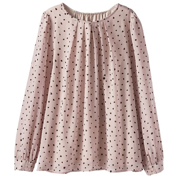 BELLUNA（ベルーナ）の「ミセスに嬉しい！１０得プリントブラウス（ブラウス）」｜アニマル