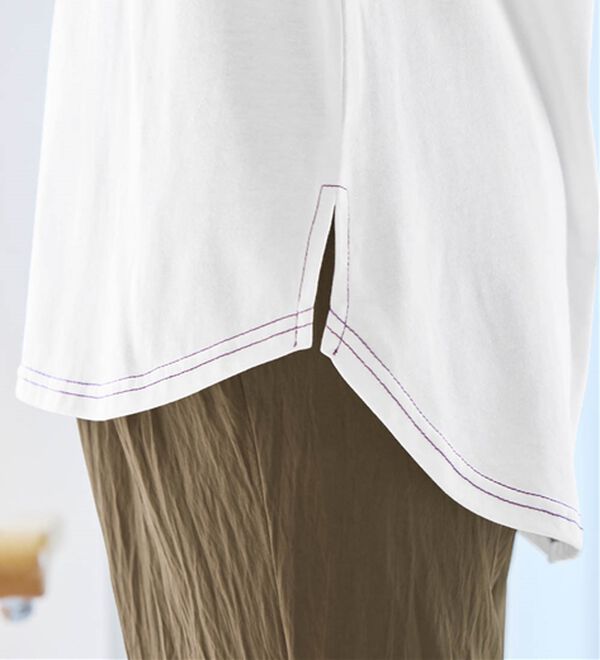 Viola e Viola（ヴィオラ エ ヴィオラ）の「【アンブロ】ビッグシルエットＴシャツ（Tシャツ）」｜詳細画像