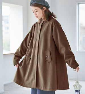 ウール調テントラインコート - ベルーナ【公式】