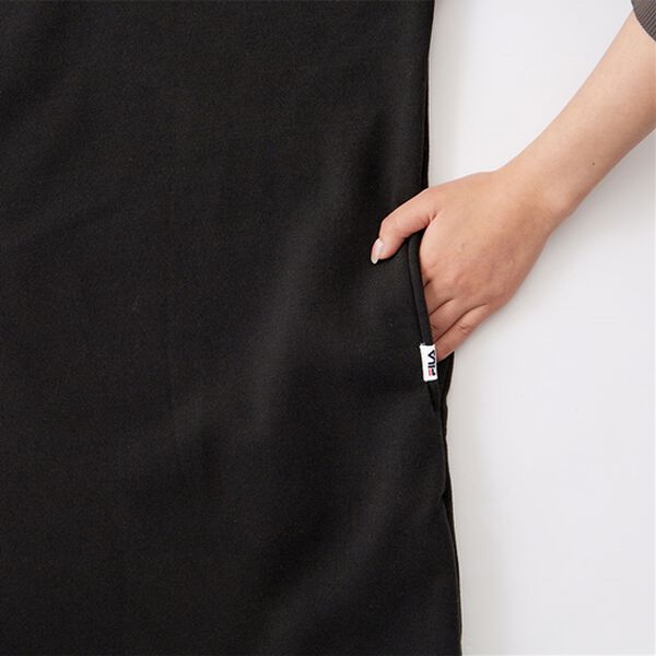 RANAN（ラナン）の「＜ＦＩＬＡ＞裏起毛裾フレアーワンピース（その他ワンピース）」｜詳細画像