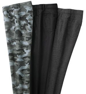 ルフラン（ルフラン）の「【３本組】ジャカードパンツ＜ポルティー＞（フルレングスパンツ）」｜詳細画像