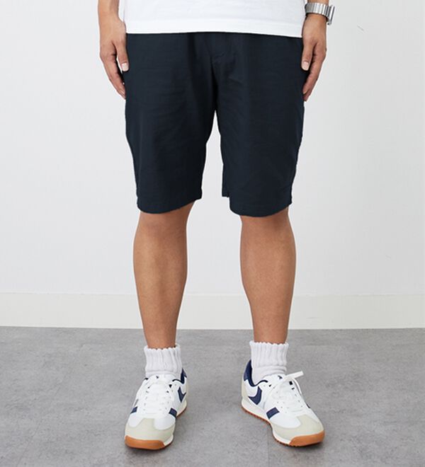 「綿ツイルシャーリングショートパンツ（メンズハーフパンツ）」｜詳細画像