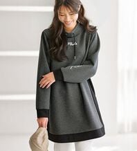 BELLUNA（ベルーナ）の「＜ＦＩＬＡ＞配色切替チュニックワンピース（チュニックワンピース）」