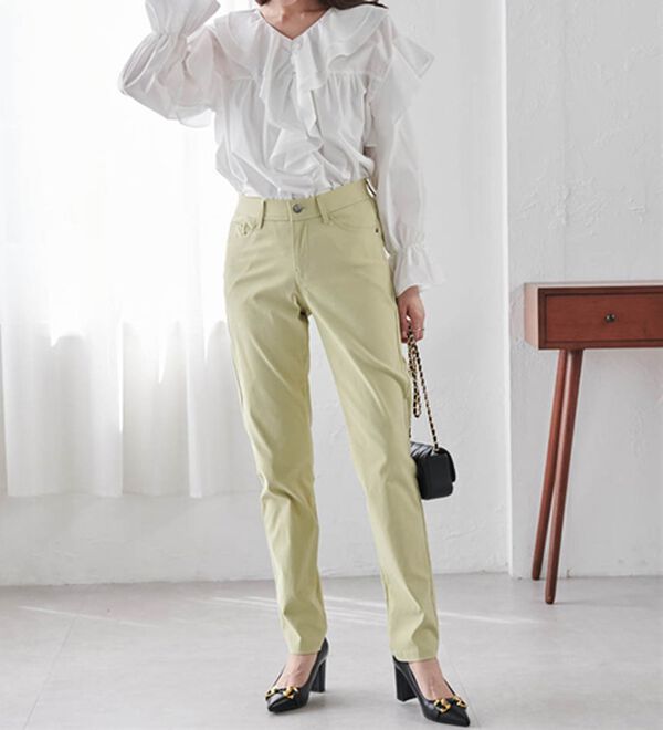 RANAN（ラナン）の「ハイスペックストレッチ美脚パンツ（フルレングスパンツ）」｜詳細画像