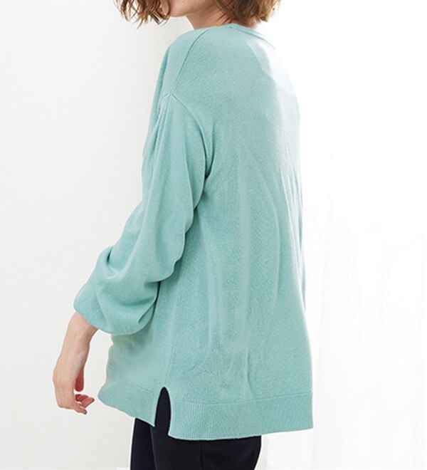 BELLUNA（ベルーナ）の「ふんわりカシミヤタッチニットプルオーバー（ニット・セーター）」｜詳細画像