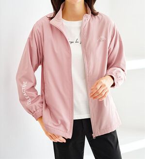 BELLUNA（ベルーナ）の「＜ＥＬＬＥ　Ａｃｔｉｖｅ＞防風&times;はっ水裏フリースブルゾン（ブルゾン）」｜ローズ