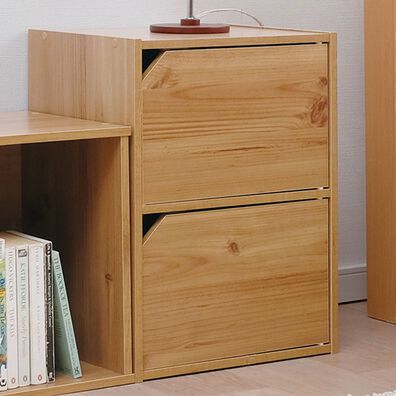 「組合せできる扉付収納棚（リビング収納）」