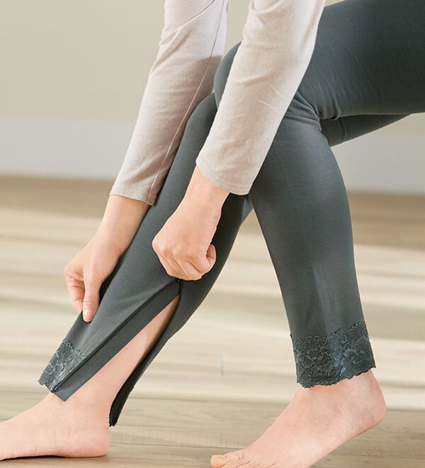 「【２色組】小柄さん設計！膝だしインナーボトム（肌着・インナーウェア）」｜詳細画像