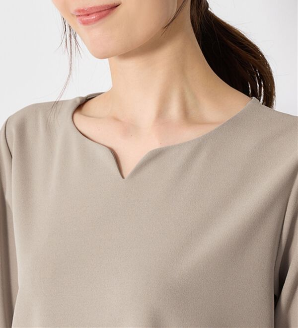 alotta（アロッタ）の「【4つの機能付】キャンディースリーブチュニックワンピース（チュニックワンピース）」｜詳細画像