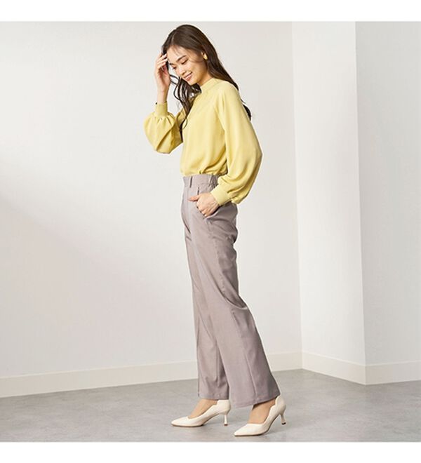 BELLUNA（ベルーナ）の「【４点セット】＜５つのラクが嬉しい！＞洗える！ストレッチ素材４点セットスーツ（その他スーツ）」｜詳細画像