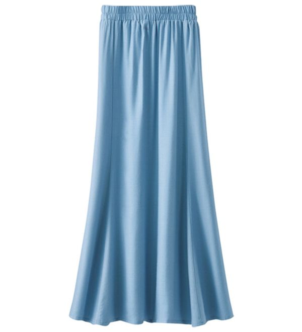 BELLUNA（ベルーナ）の「ふわり軽やかレーヨン素材フレアスカート（ロングスカート）」｜詳細画像