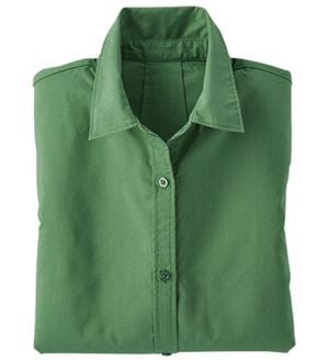 BELLUNA（ベルーナ）の「＜ＳＯＬＯＴＥＸ（Ｒ）＞ストレッチビッグシャツ（シャツ）」｜フォレストグリーン