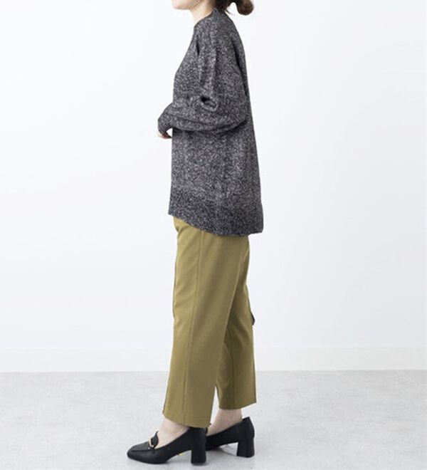 BELLUNA（ベルーナ）の「ラメ入りバックスリットニットプルオーバー（ニット・セーター）」｜詳細画像