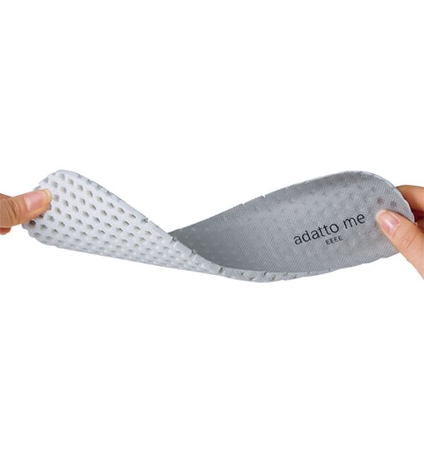 ルフラン（ルフラン）の「サッと履けるはっ水４Ｅ配色ベルトシューズ（フラットシューズ）」｜詳細画像