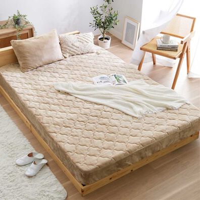 iellio（イエリオ）の「ふわふわフランネル素材の敷きパッド一体型ボックスシーツ＜あったか＞（ボックスシーツ・ベッドシーツ）」