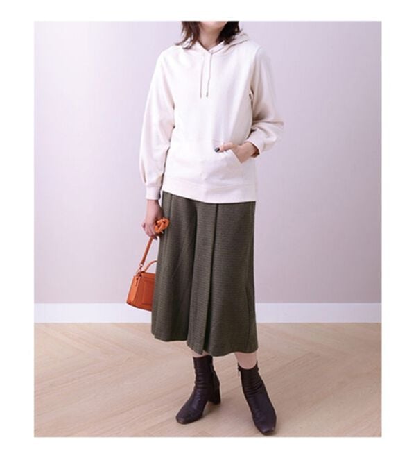 BELLUNA（ベルーナ）の「ウール調素材キュロットパンツ（その他パンツ）」｜詳細画像