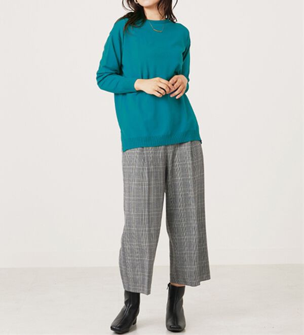 BELLUNA（ベルーナ）の「毛玉になりにくい！ニットプルオーバー（ニット・セーター）」｜詳細画像