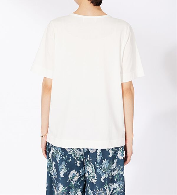 BELLUNA（ベルーナ）の「〈日比谷花壇〉シフォン重ねプルオーバー（カットソー）」｜詳細画像