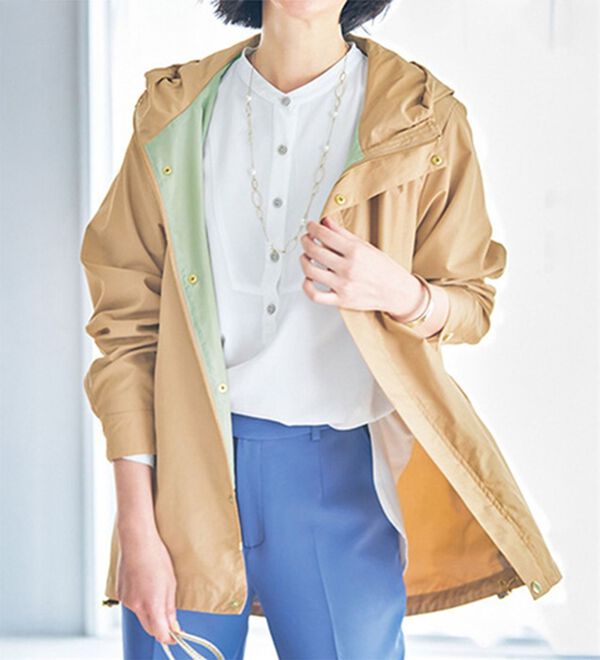 VINNO（ヴィノ）の「機能付多ポケットマウンテンパーカー（ブルゾン）」｜詳細画像