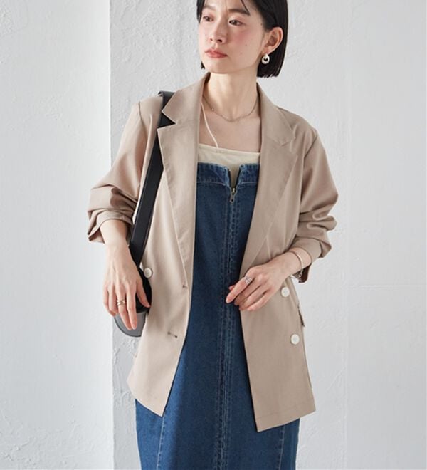 RANAN（ラナン）の「フロントジップデニムジャンスカ（その他ワンピース）」｜詳細画像