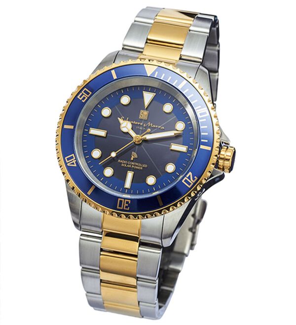 「＜サルバトーレマーラ＞電波ソーラー時計（メンズ腕時計）」｜コンビ