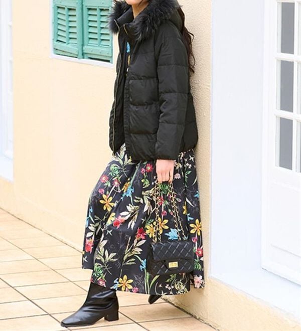 RANAN（ラナン）の「リアルファー付ダウンショートコート（ショートコート）」｜詳細画像