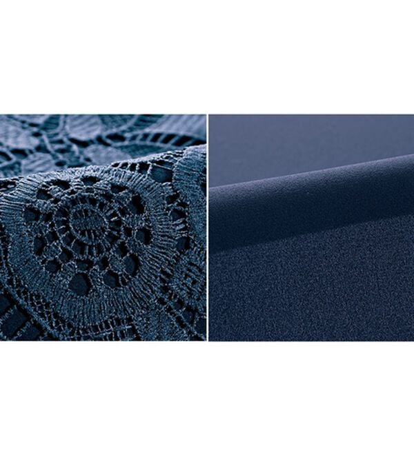 BELLUNA（ベルーナ）の「ケミカルレース使いシャツチュニック（シャツ）」｜詳細画像