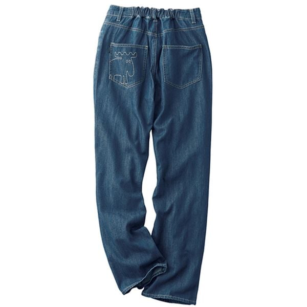 BELLUNA（ベルーナ）の「＜ｍｏｚ＞デニムストレートパンツ（フルレングスパンツ）」｜詳細画像