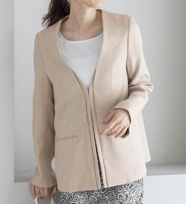 RANAN（ラナン）の「洗える！カセットスーツ　シリーズ（テーパードパンツ）」｜詳細画像