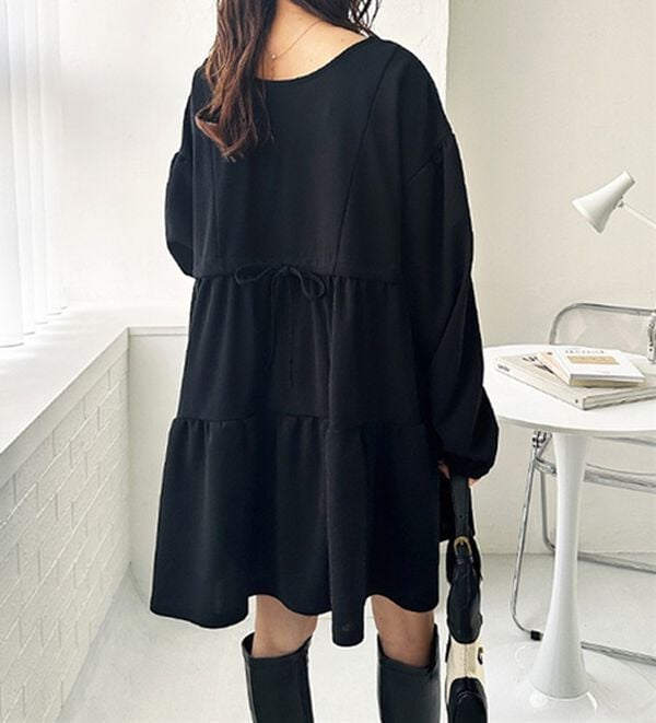 GeeRA（ジーラ）の「前後２ＷＡＹボリュームティアードブラウス（チュニック）」｜詳細画像