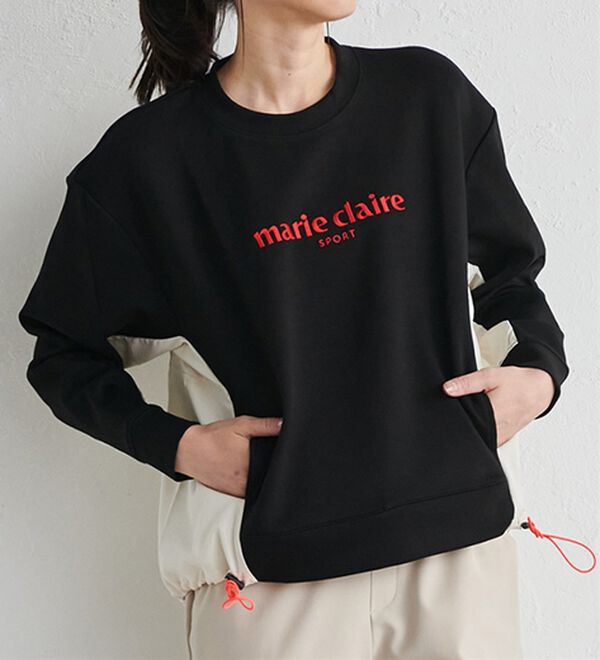 RANAN（ラナン）の「切替デザインプルオーバー＜ｍａｒｉｅ　Ｃｌａｉｒｅ　ＳＰＯＲＴ＞（カットソー）」｜詳細画像