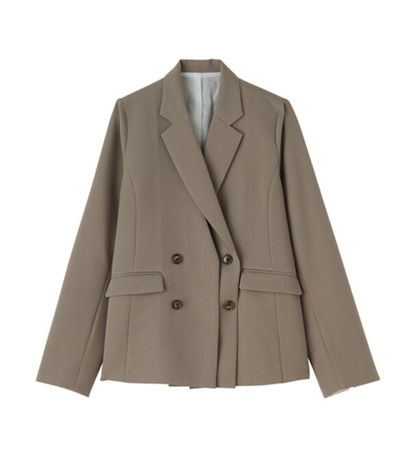 RANAN（ラナン）の「レイヤードデザインダブルジャケット（テーラードジャケット）」｜詳細画像