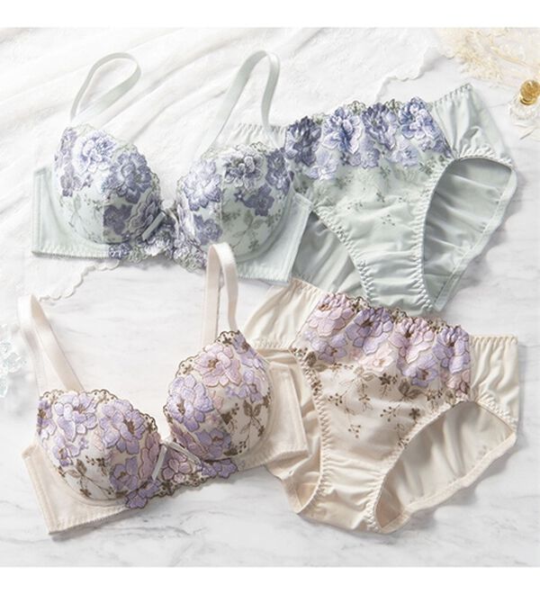 LAVIENNE（ラヴィエンヌ）の「脇高ブラ＆ショーツ（ブラジャー）」｜詳細画像