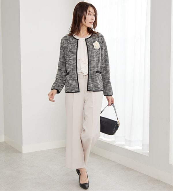 BELLUNA（ベルーナ）の「＜Ｃ／Ｓ＞ツイード調ジャケット（その他ジャケット）」｜詳細画像