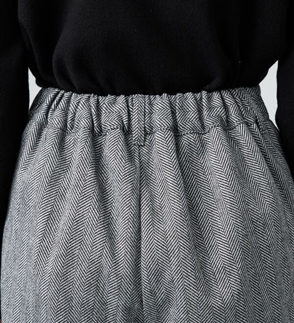 BELLUNA（ベルーナ）の「ウール調ふっくらワイドパンツ（ワイドパンツ・ガウチョ）」｜詳細画像