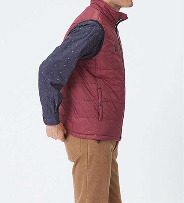 「＜ダンロップ・モータースポーツ＞秒・暖（すぐにあったか）ヒーター付ベスト（メンズベスト）」｜詳細画像