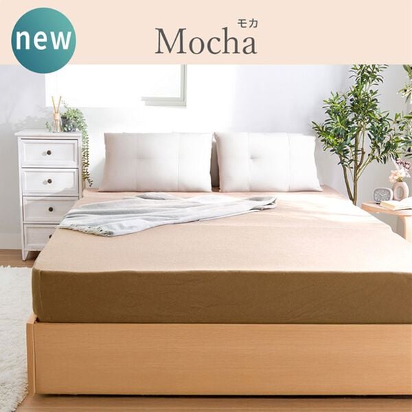 iellio（イエリオ）の「【８日間限定価格】タオル地綿１００％フィットシーツ＜ベッドシーツ・敷布団カバー・ボックスシーツ・のびのび・ぴったり＞（敷布団カバー・シーツ）」｜詳細画像