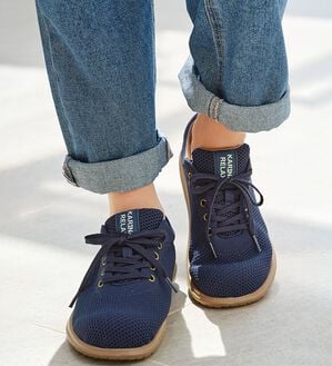 BELLUNA（ベルーナ）の「５Ｅ軽やかニット　オブリークスニーカー（スニーカー）」｜詳細画像