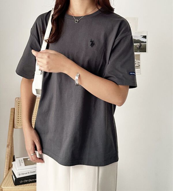 GeeRA（ジーラ）の「【Ｕ．Ｓ．　ＰＯＬＯ　ＡＳＳＮ．】カラーTシャツ（Tシャツ）」｜詳細画像