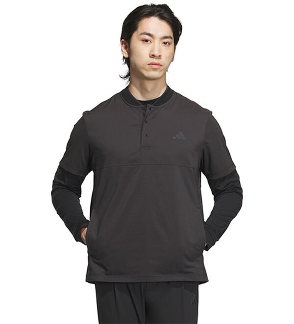 「＜ａｄｉｄａｓ＞２ｉｎ１ポロシャツ（メンズポロシャツ）」｜詳細画像