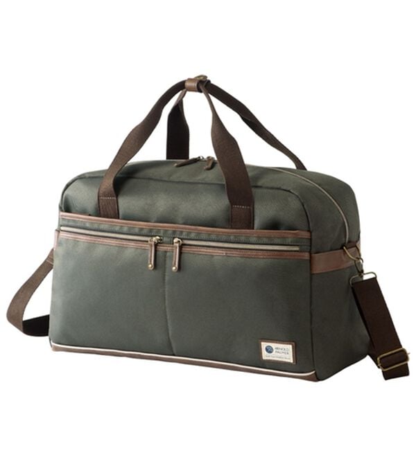 「＜アーノルド　パーマー＞収納上手な８ポケットボストンバッグ（その他メンズバッグ）」｜カーキ