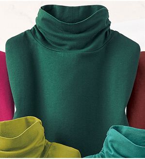 ルフラン（ルフラン）の「コットンシルクプルオーバー（カットソー）」｜グリーン