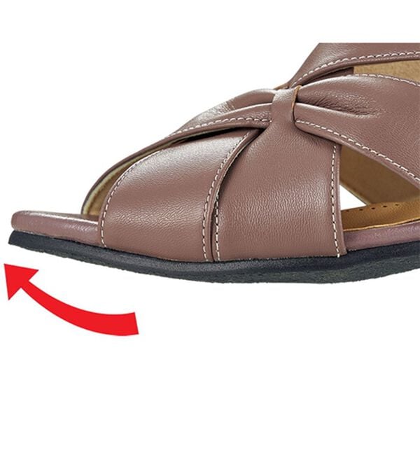 ルフラン（ルフラン）の「時見さんの５Ｅエレガントクロスサンダル（サンダル・ミュール）」｜詳細画像